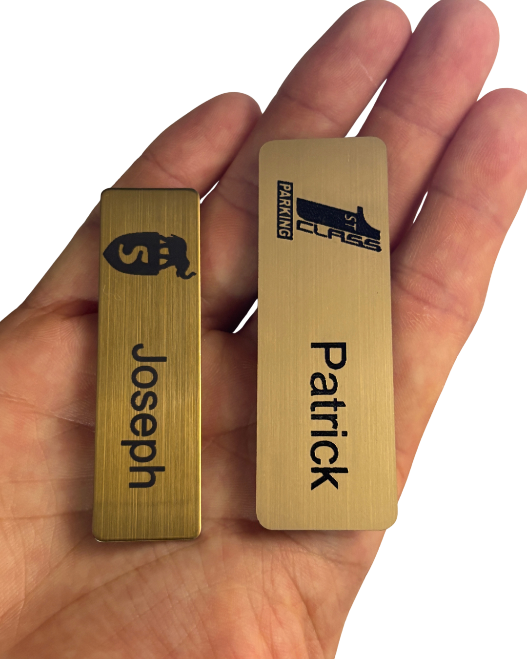 Engraved Acrylic Name Tags (Local Delivery)