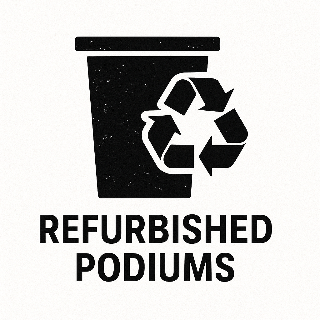 Refurbished Podiums