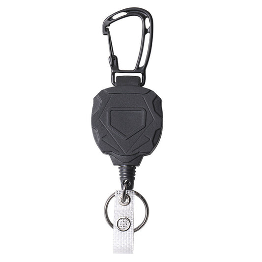 Retractable Keychain with Belt Loop Clip