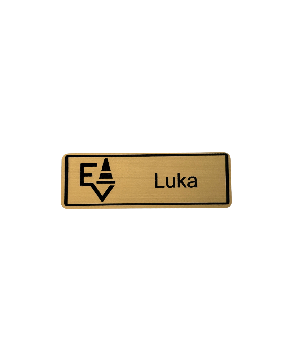 Engraved Acrylic Name Tags (Local Delivery)