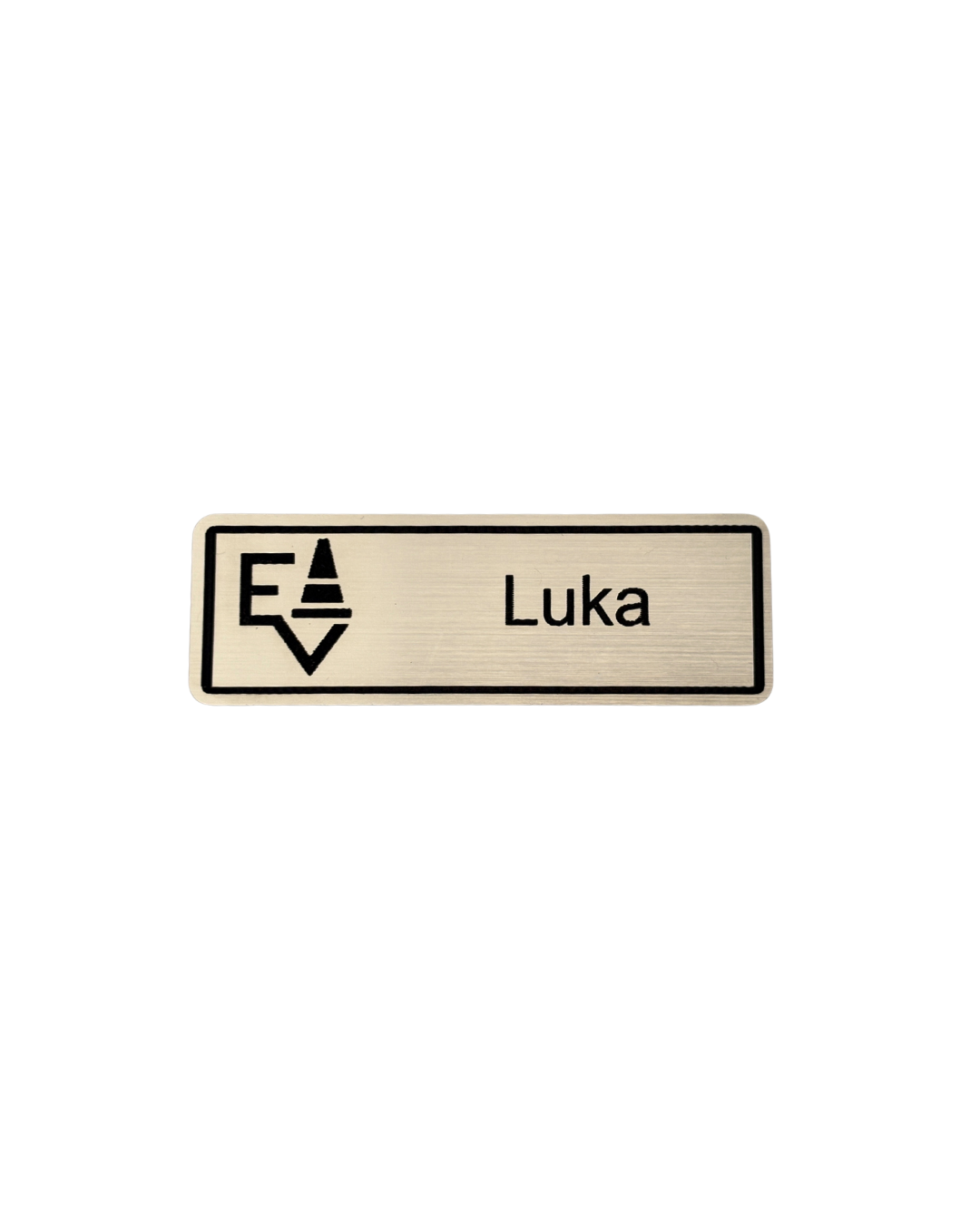 Engraved Acrylic Name Tags (Local Delivery)