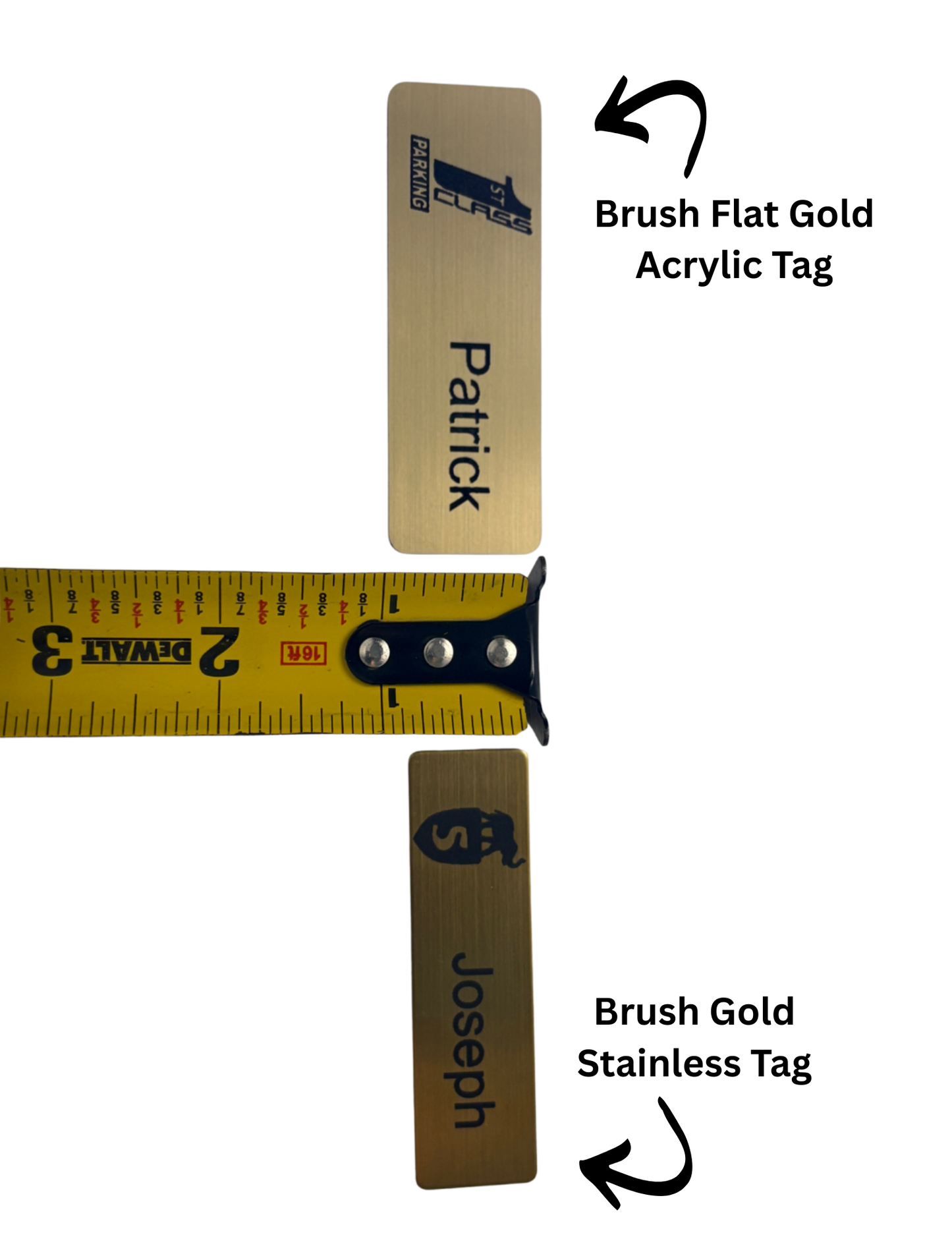 Engraved Acrylic Name Tags